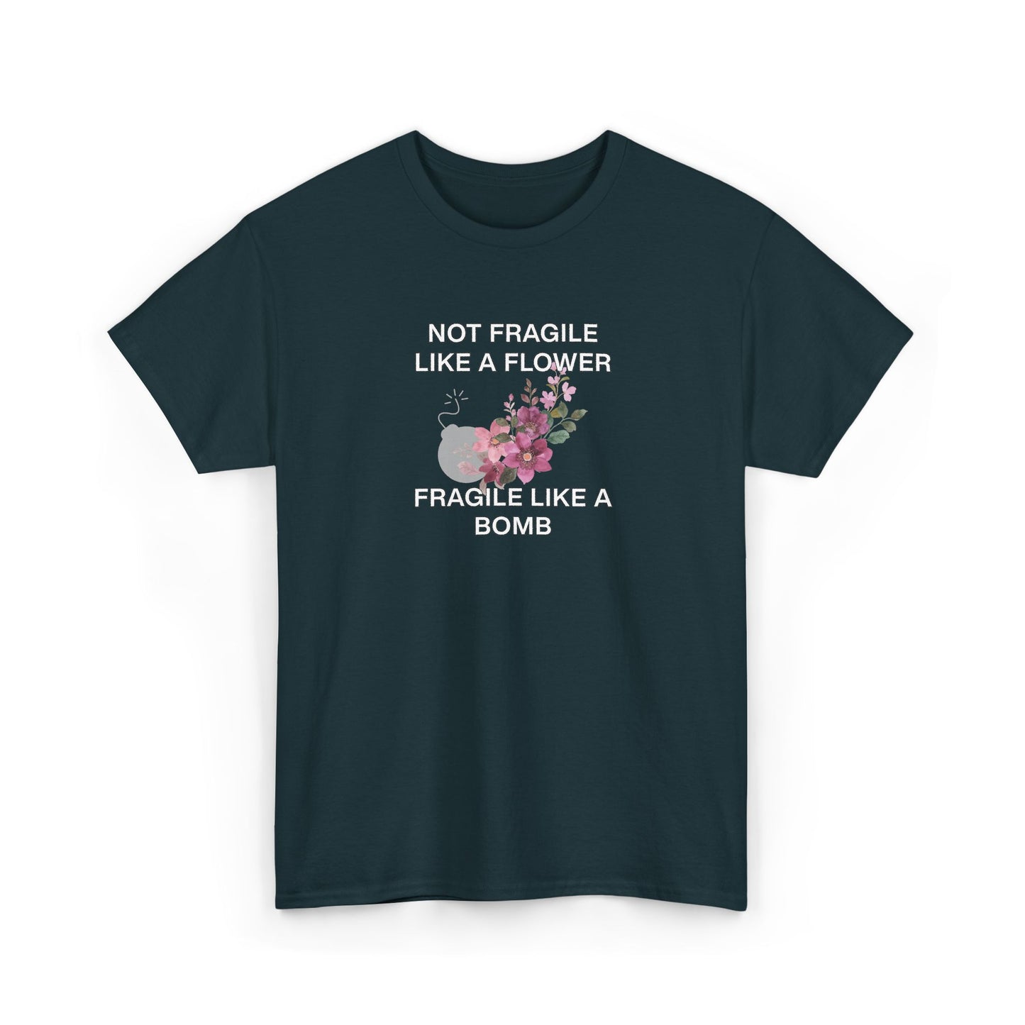 Not Fragile Like a Flower, Fragile Like a Bomb RBG Shirt