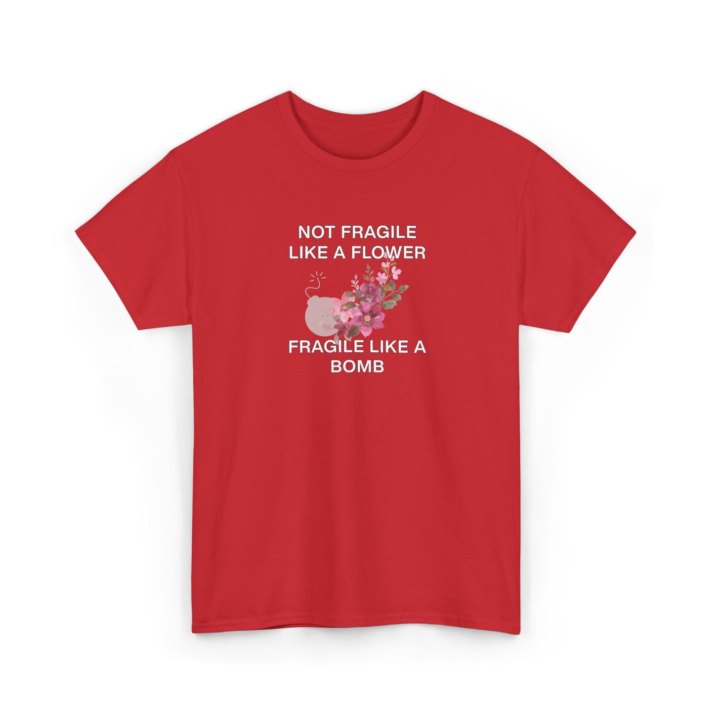 Not Fragile Like a Flower, Fragile Like a Bomb RBG Shirt