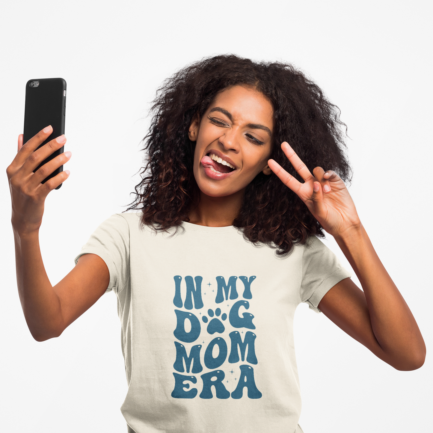 "In My Dog Mom Era" - Dog Lover Unisex Heavy Cotton Tee