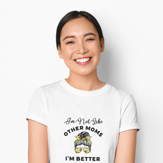 I'm Not Like Other Moms Unisex Heavy Cotton Tee
