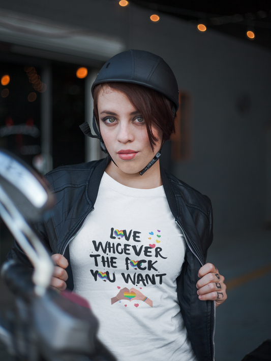 Love Whoever You Want Tee | Pride Shirt