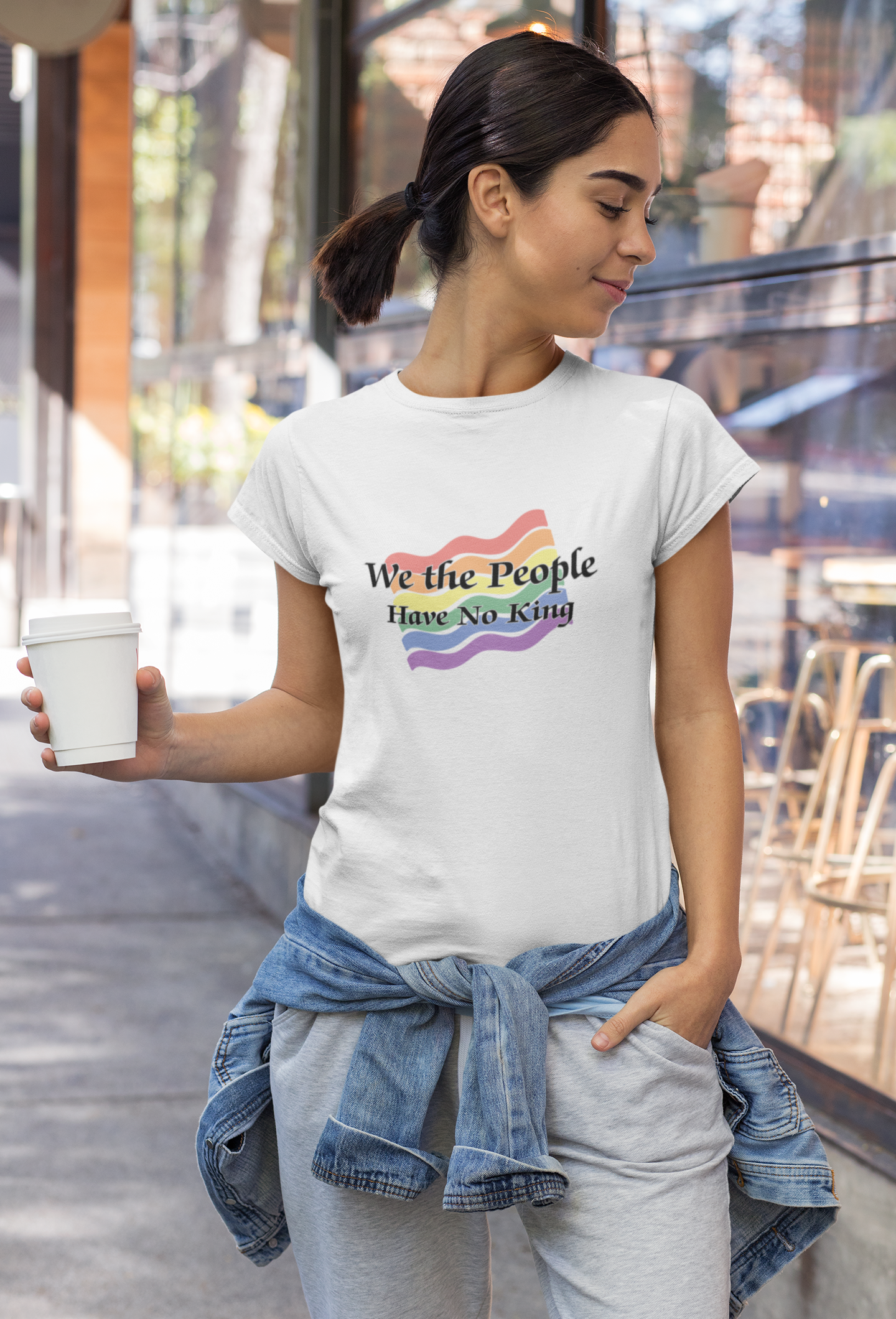 We the People, Pride, No King Unisex T-Shirt