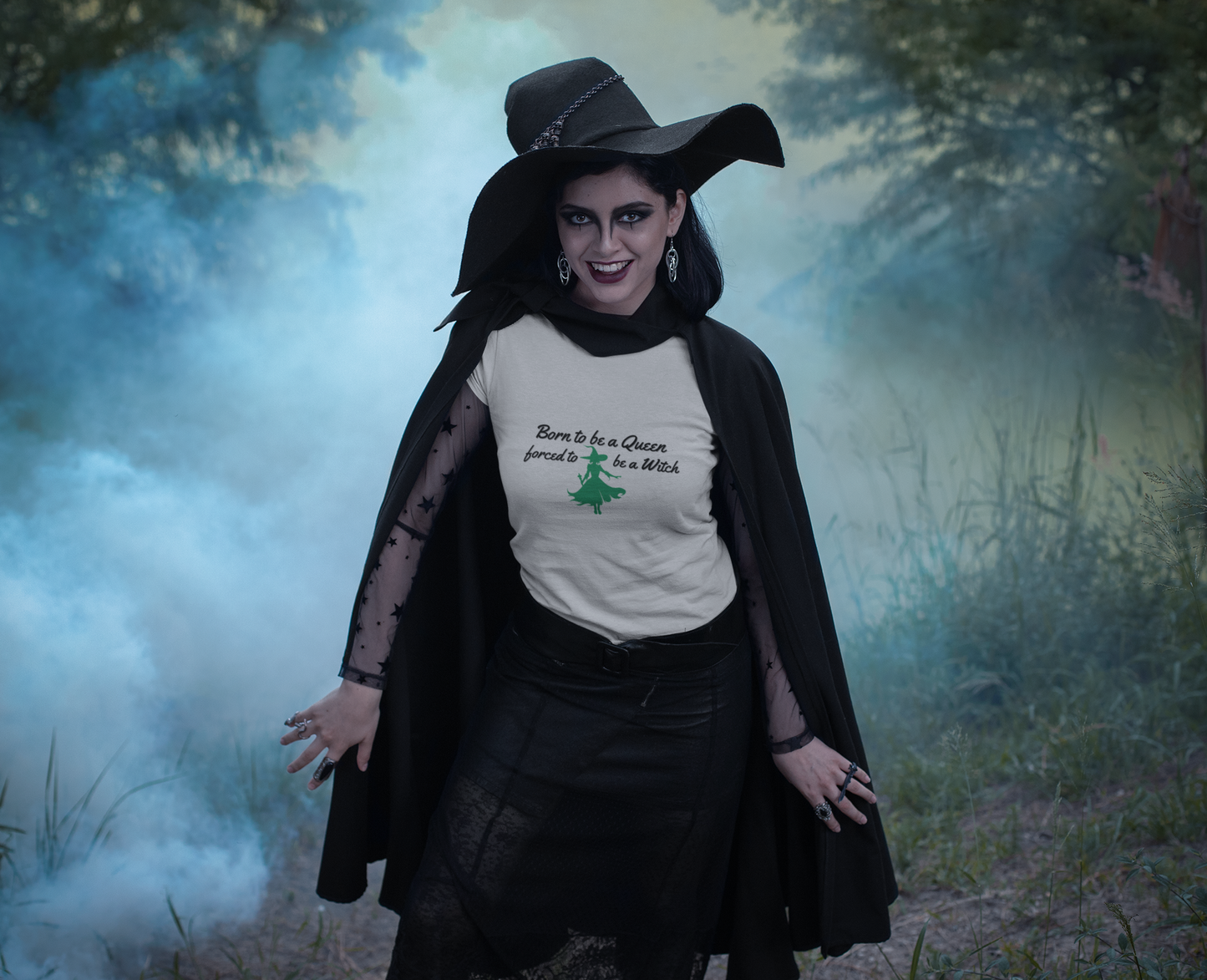 Born to Be a Queen, Forced to Be a Witch T-Shirt