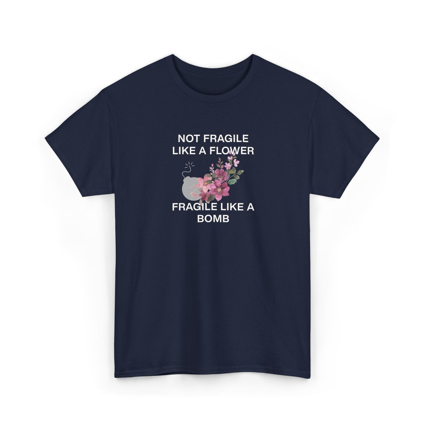 Not Fragile Like a Flower, Fragile Like a Bomb RBG Shirt