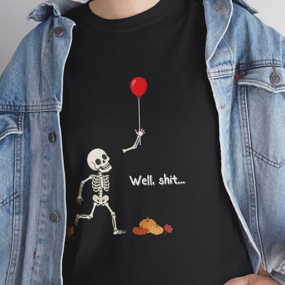 Well, Shit Skeleton Shirt