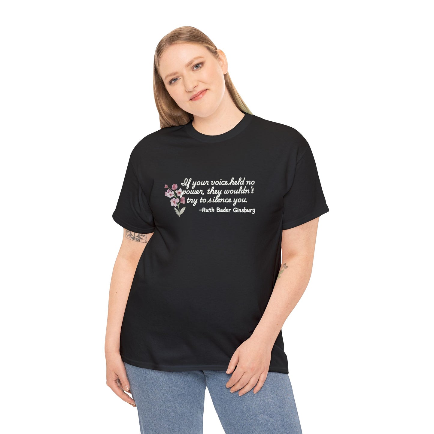 Your Voice has Power Ginsburg Shirt