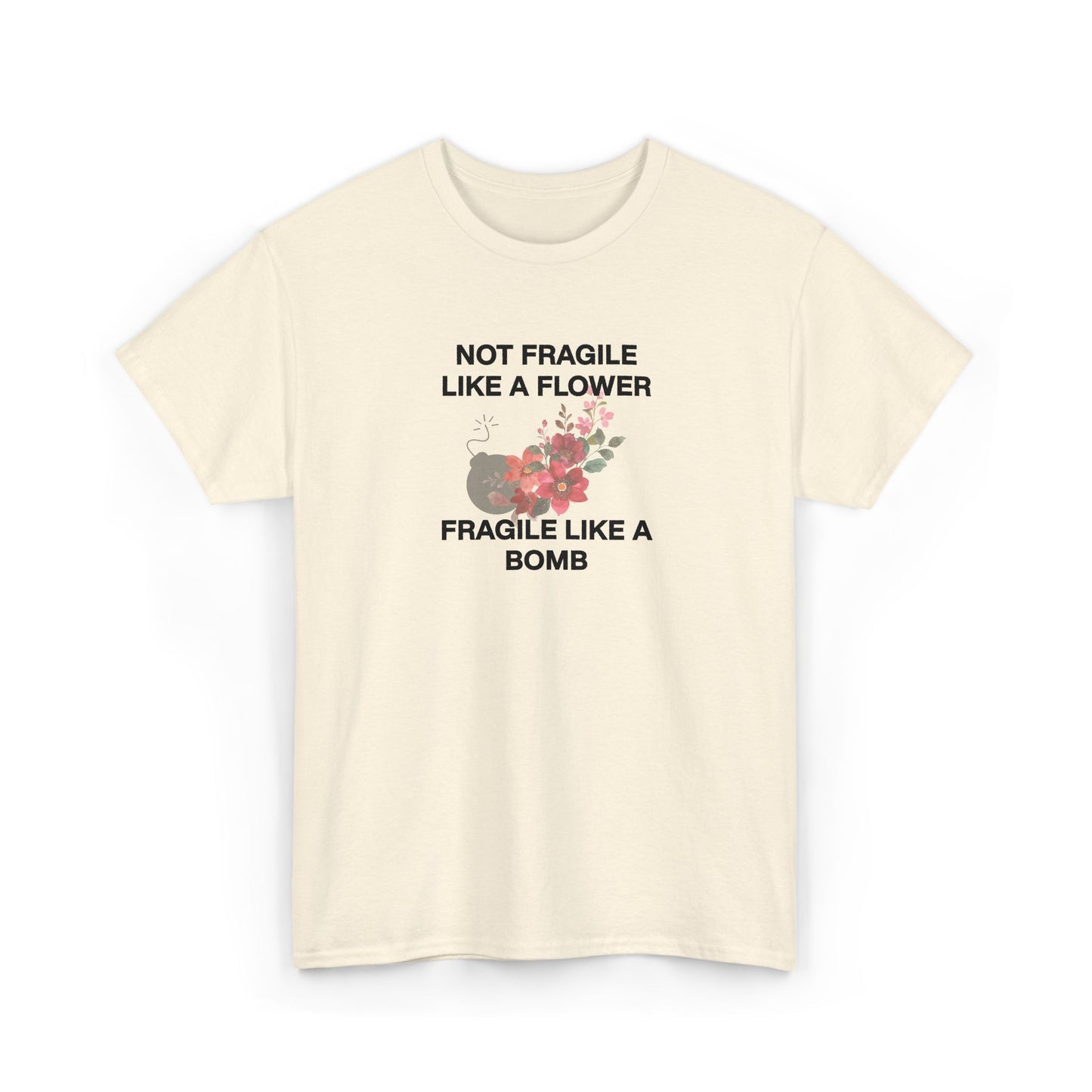 Not Fragile Like a Flower, Fragile Like a Bomb RBG Shirt
