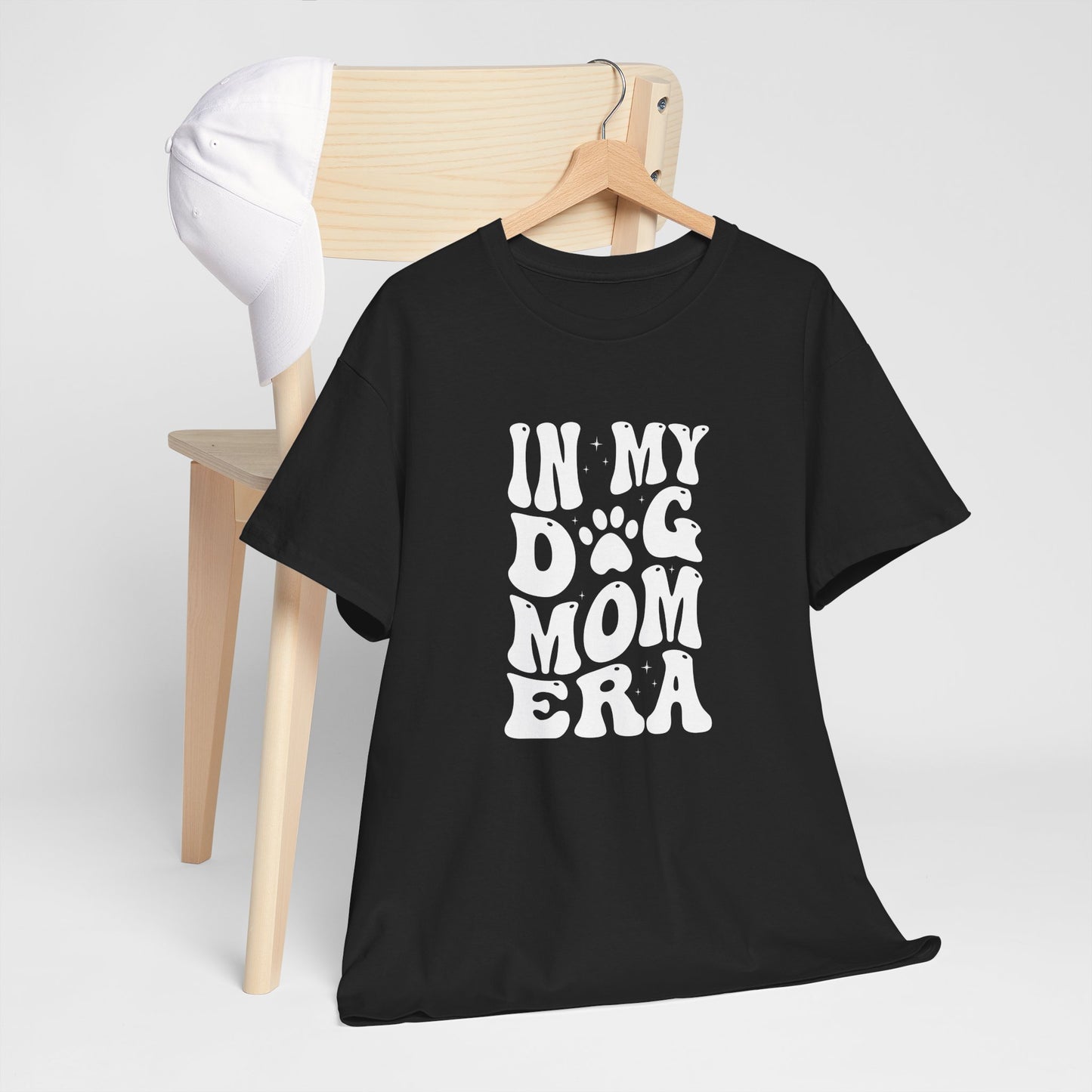 "In My Dog Mom Era" - Dog Lover Unisex Heavy Cotton Tee