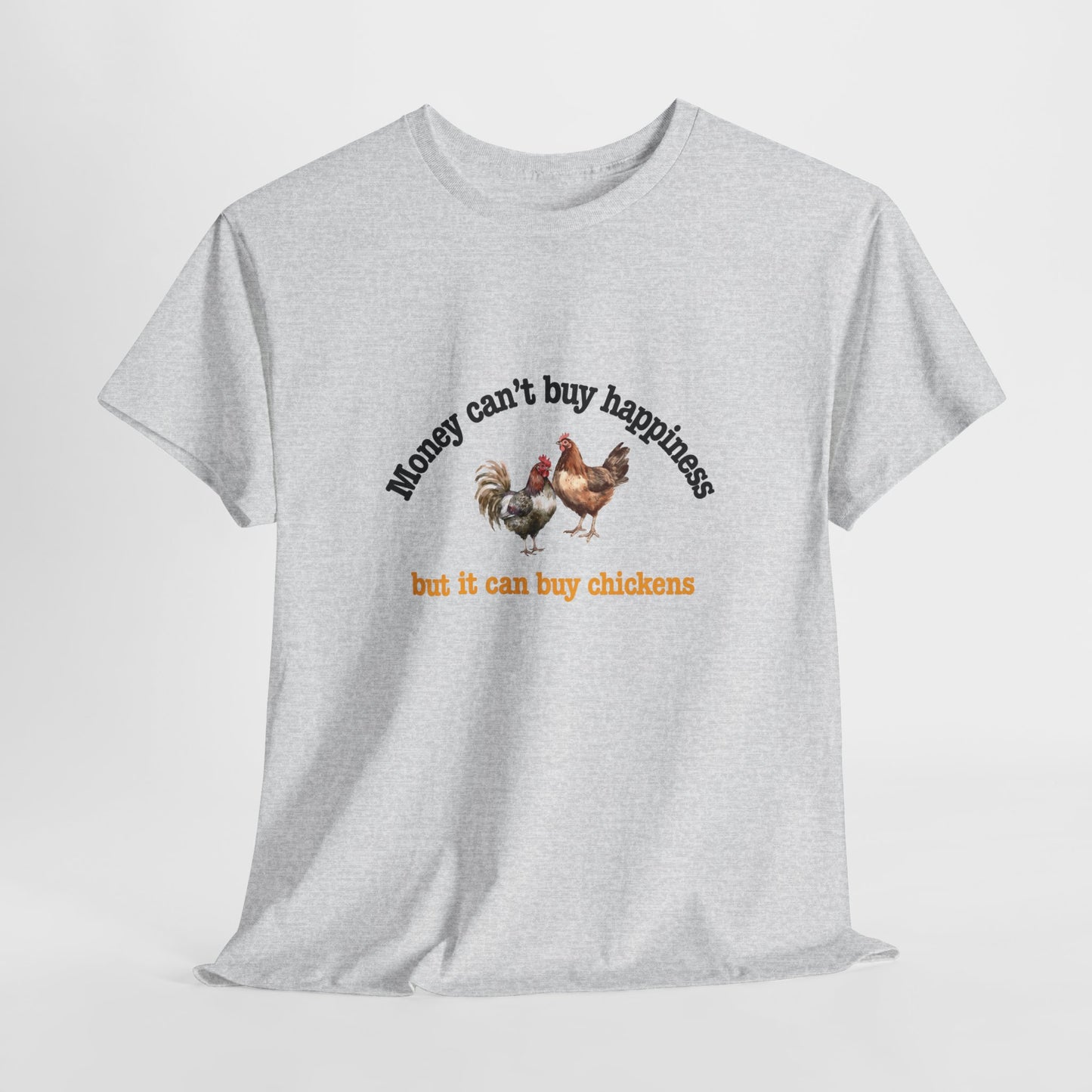 Funny Chicken Tee, Humorous Unisex Cotton Shirt