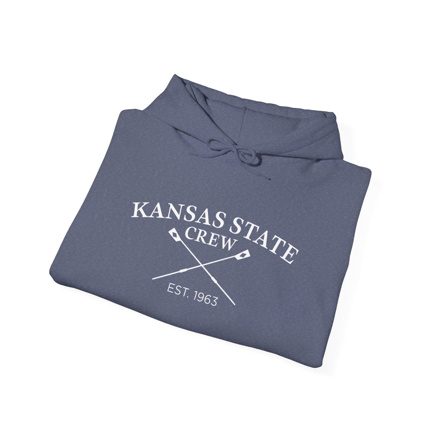 Kansas State Crew Hoodie - Crossed Oars