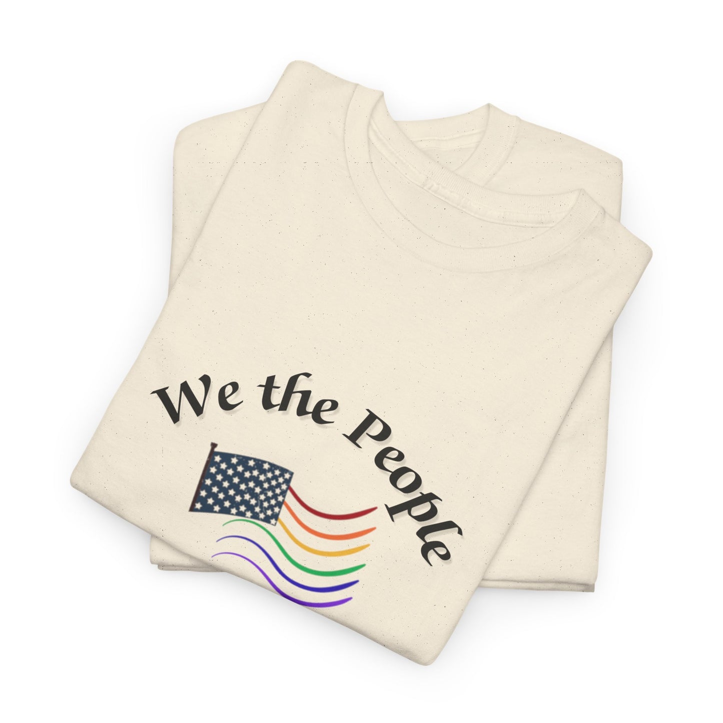 No Kings Pride - Patriotic Unisex Heavy Cotton Tee