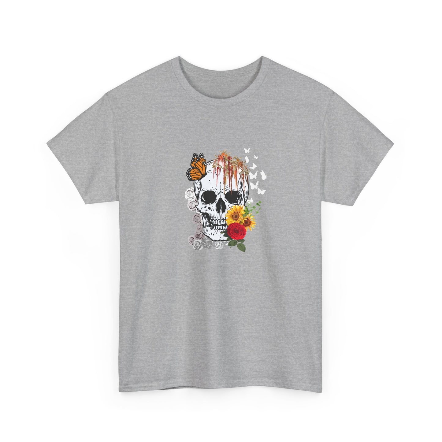 Skull and Flowers Shirt
