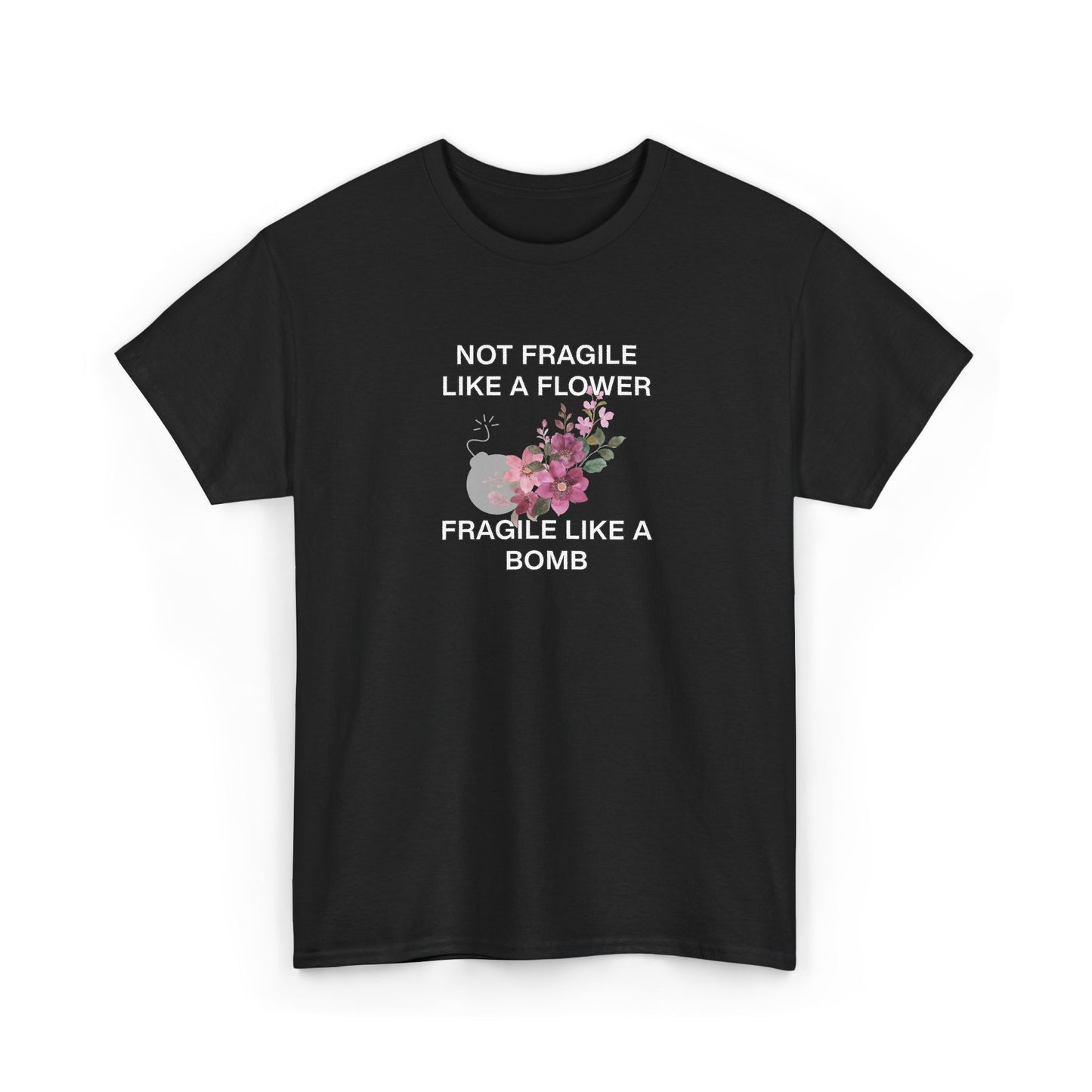 Not Fragile Like a Flower, Fragile Like a Bomb RBG Shirt
