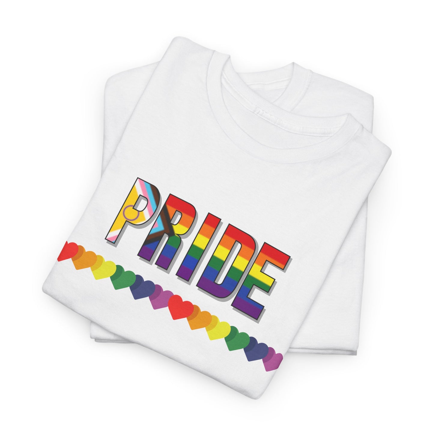 Pride Flag Rainbow Hearts Shirt