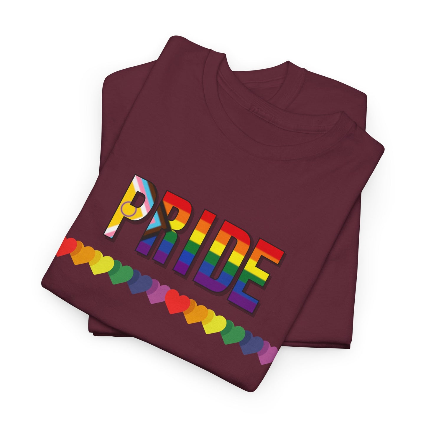 Pride Flag Rainbow Hearts Shirt