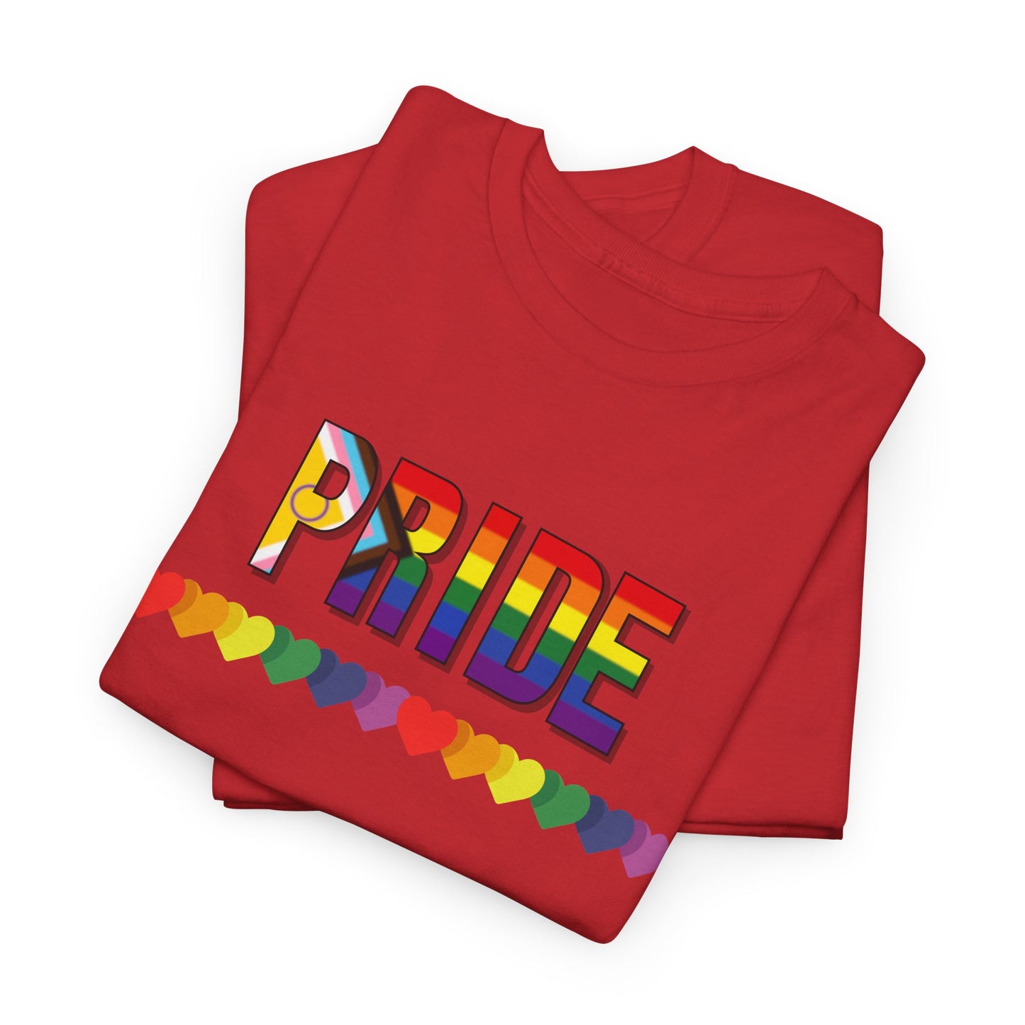 Pride Flag Rainbow Hearts Shirt