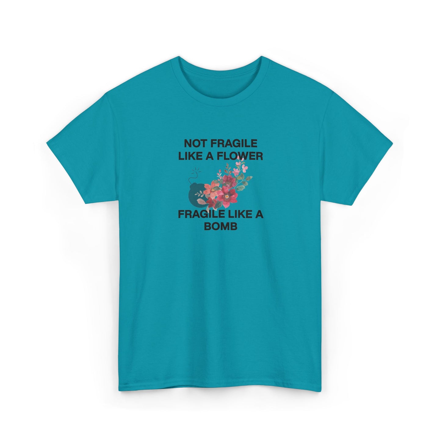 Not Fragile Like a Flower, Fragile Like a Bomb RBG Shirt