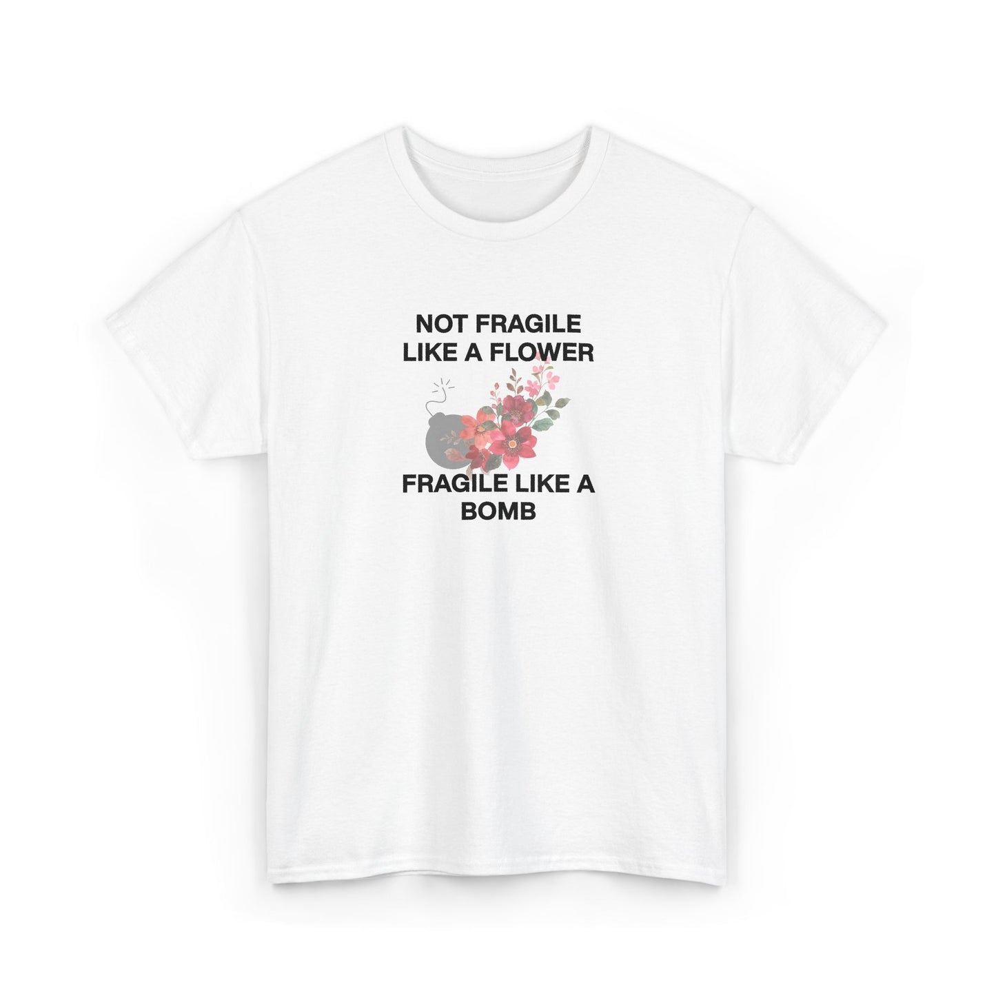 Not Fragile Like a Flower, Fragile Like a Bomb RBG Shirt
