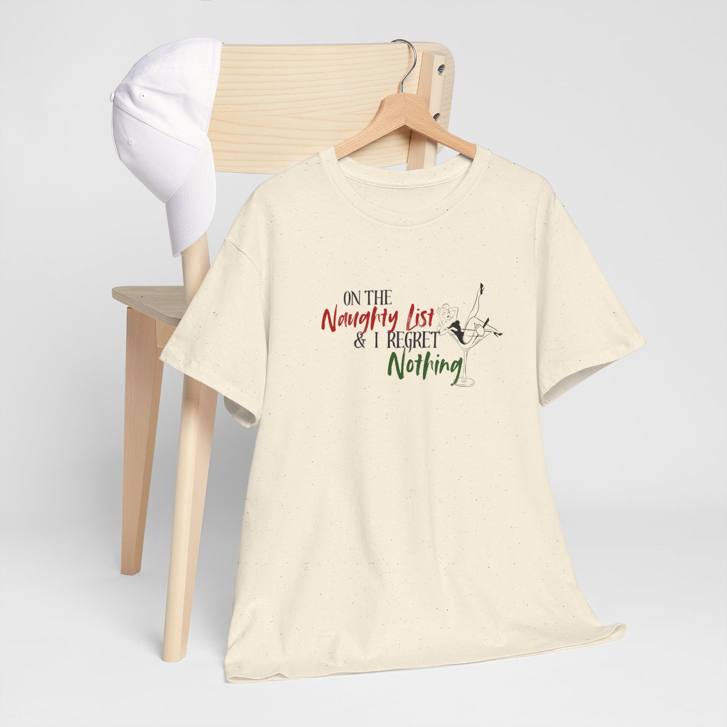Naughty List, No Regrets Shirt