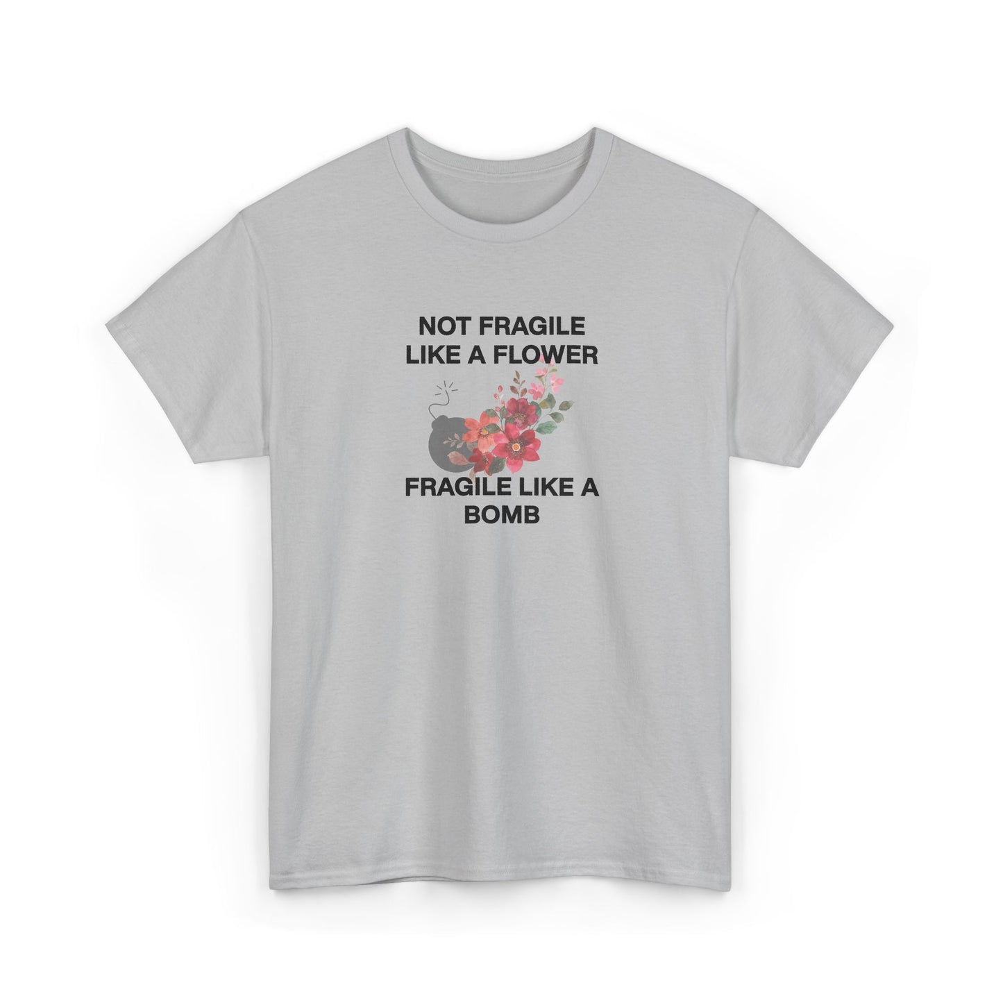 Not Fragile Like a Flower, Fragile Like a Bomb RBG Shirt