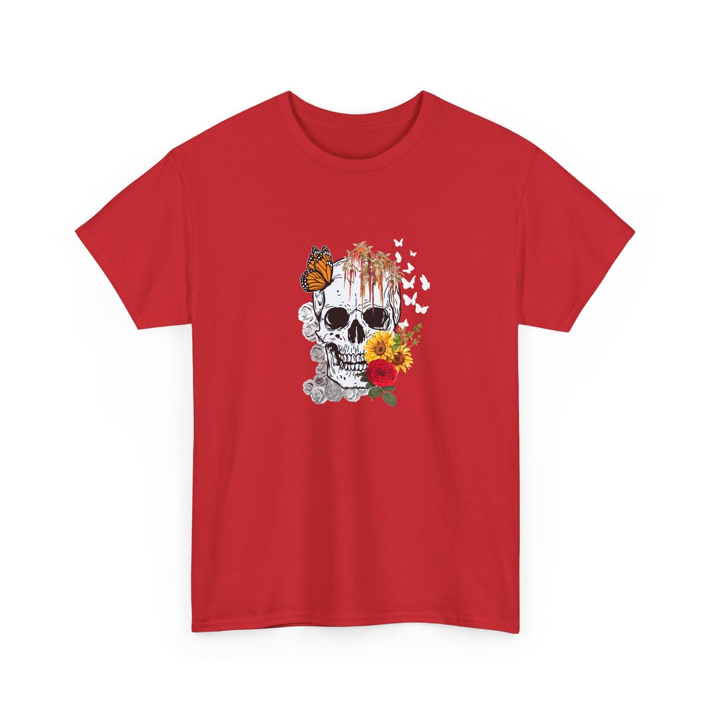 Skull and Flowers Shirt