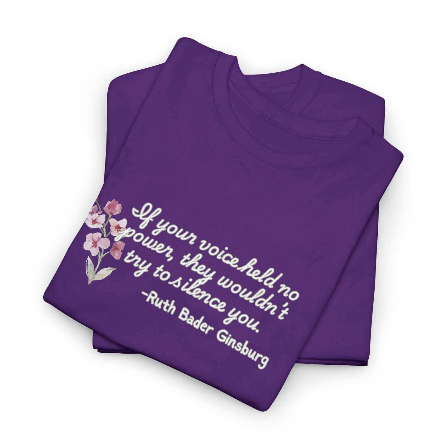Your Voice has Power Ginsburg Shirt
