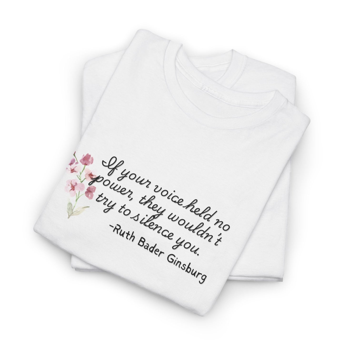 Your Voice has Power Ginsburg Shirt
