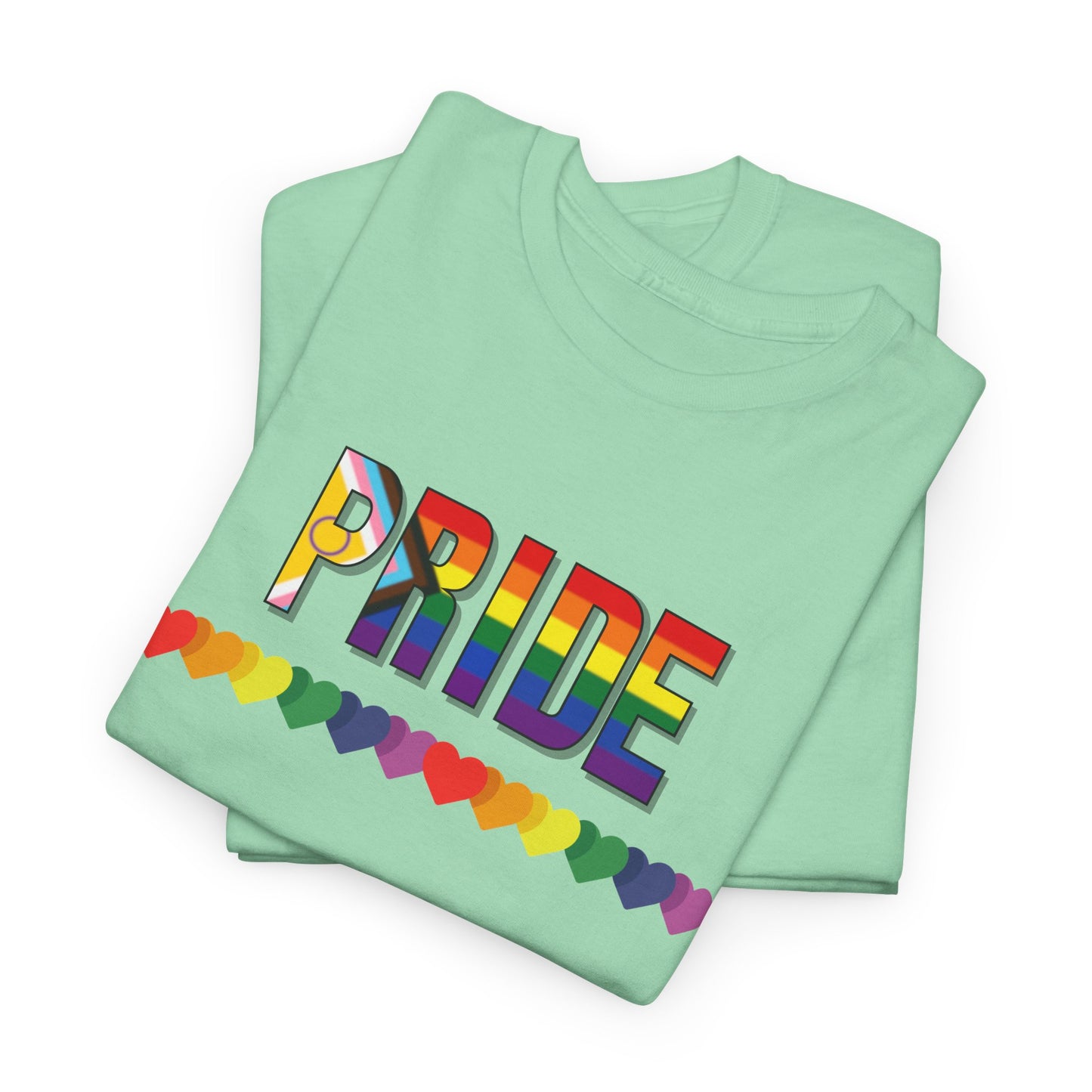 Pride Flag Rainbow Hearts Shirt