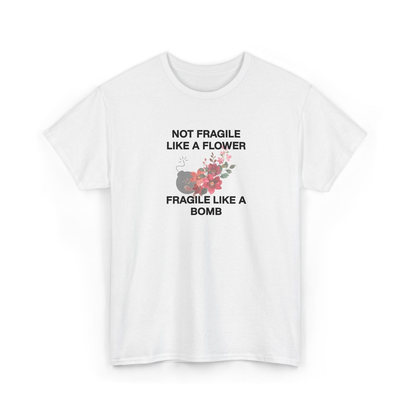 Not Fragile Like a Flower, Fragile Like a Bomb RBG Shirt