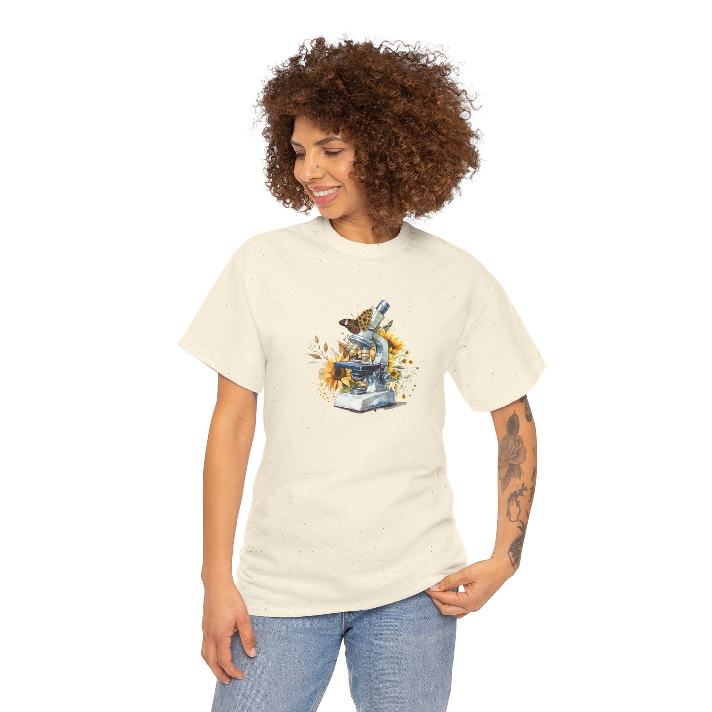 Microscope Sunflower Shirt
