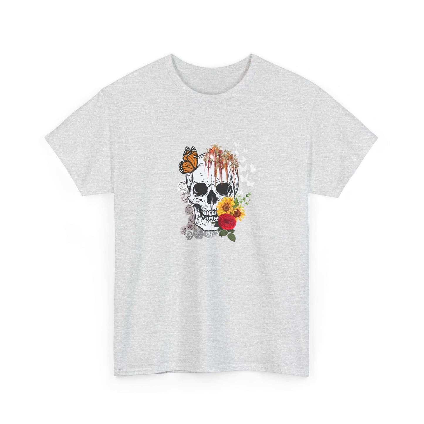 Skull and Flowers Shirt