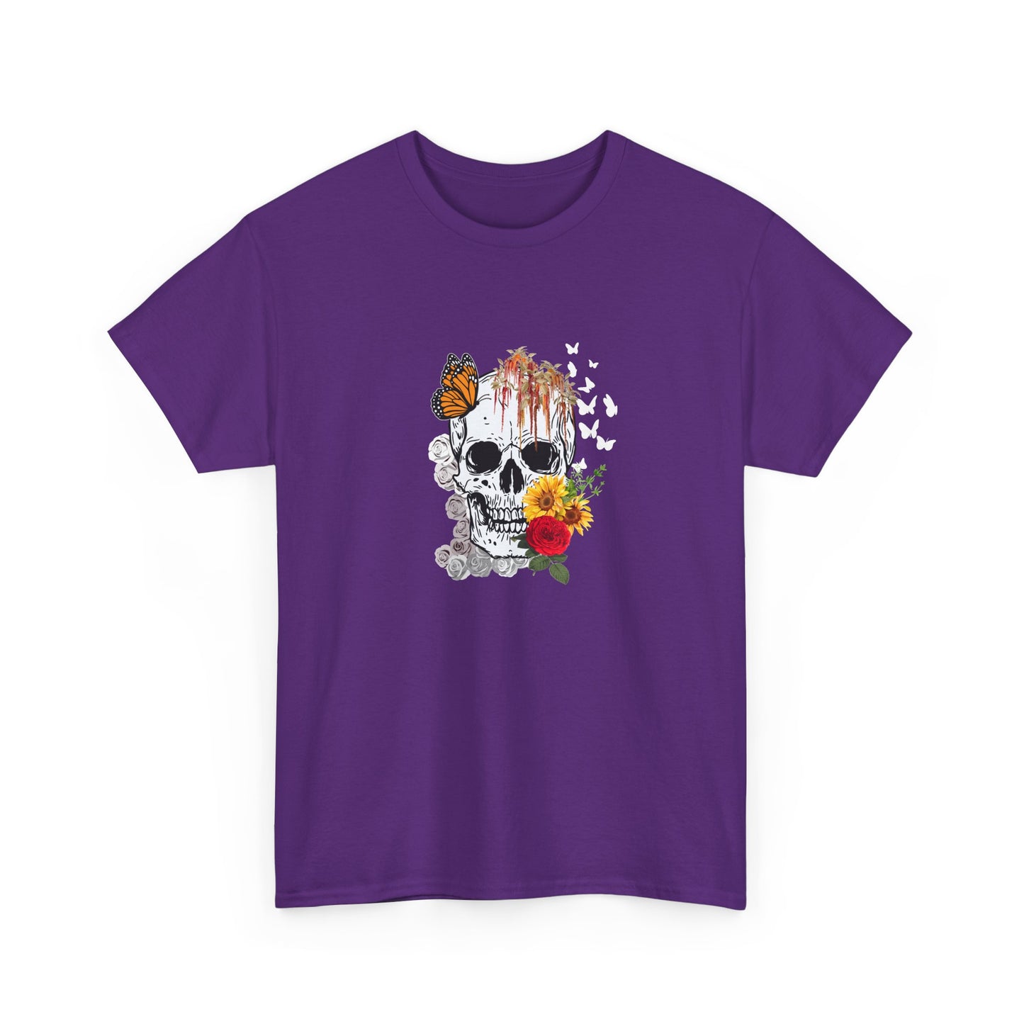 Skull and Flowers Shirt