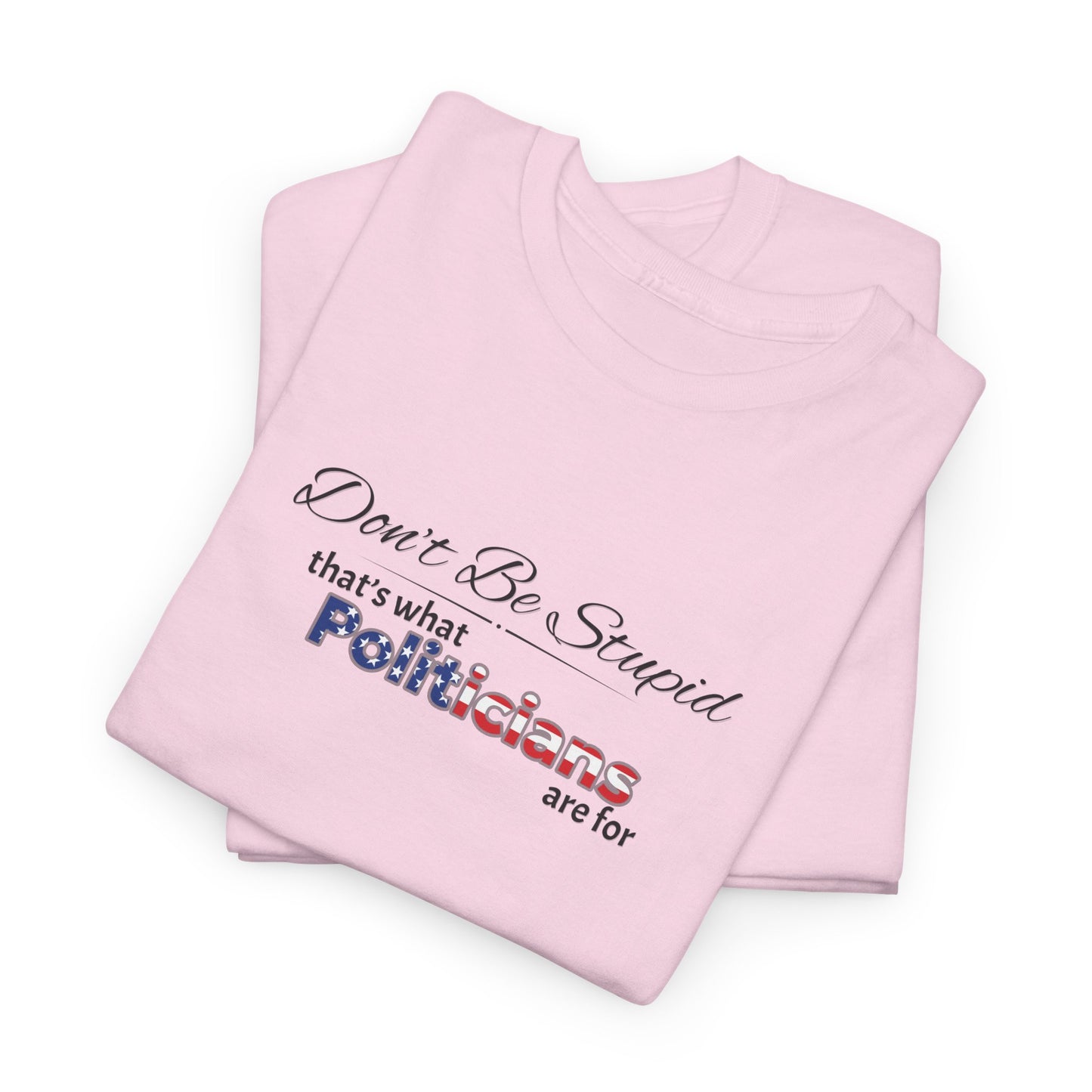 Don't Be Stupid, That's What Politicians are for Shirt