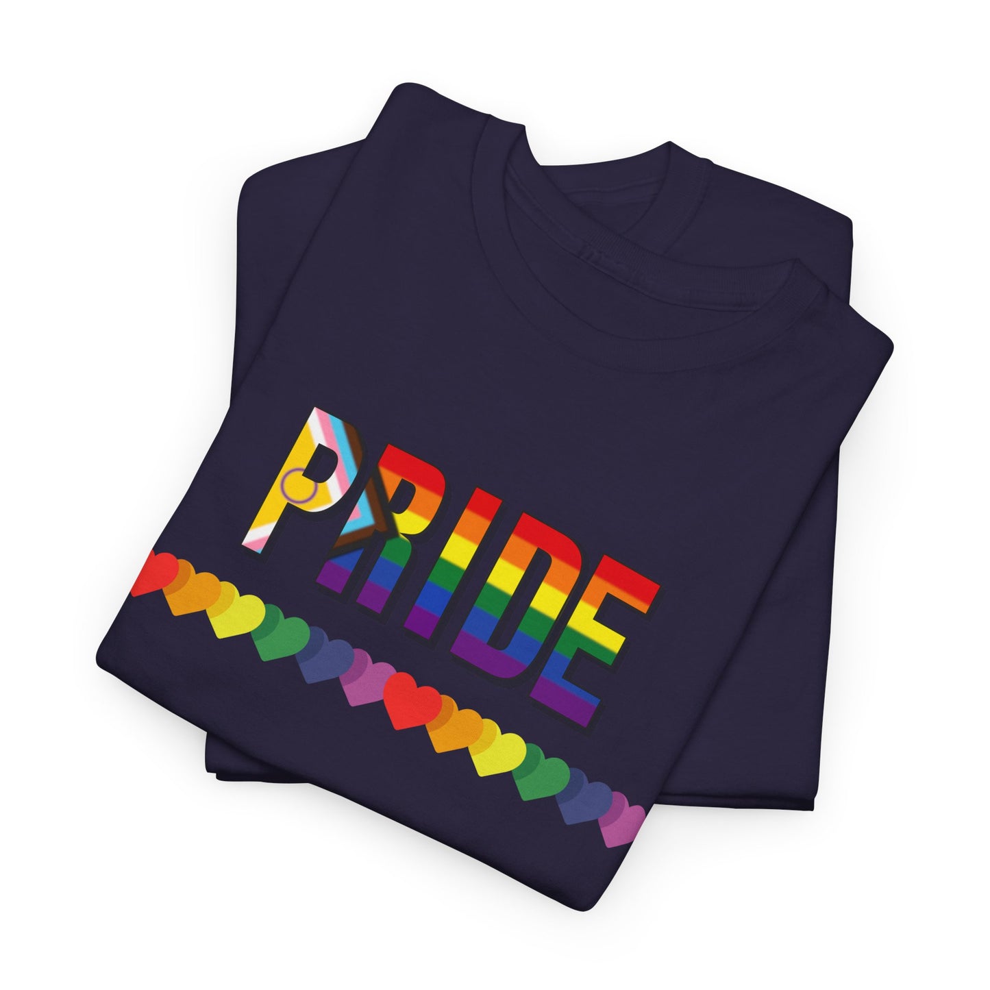 Pride Flag Rainbow Hearts Shirt