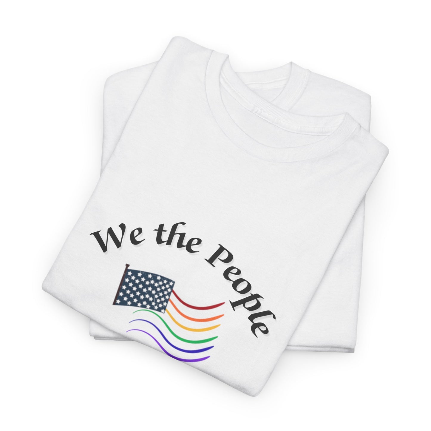 No Kings Pride - Patriotic Unisex Heavy Cotton Tee