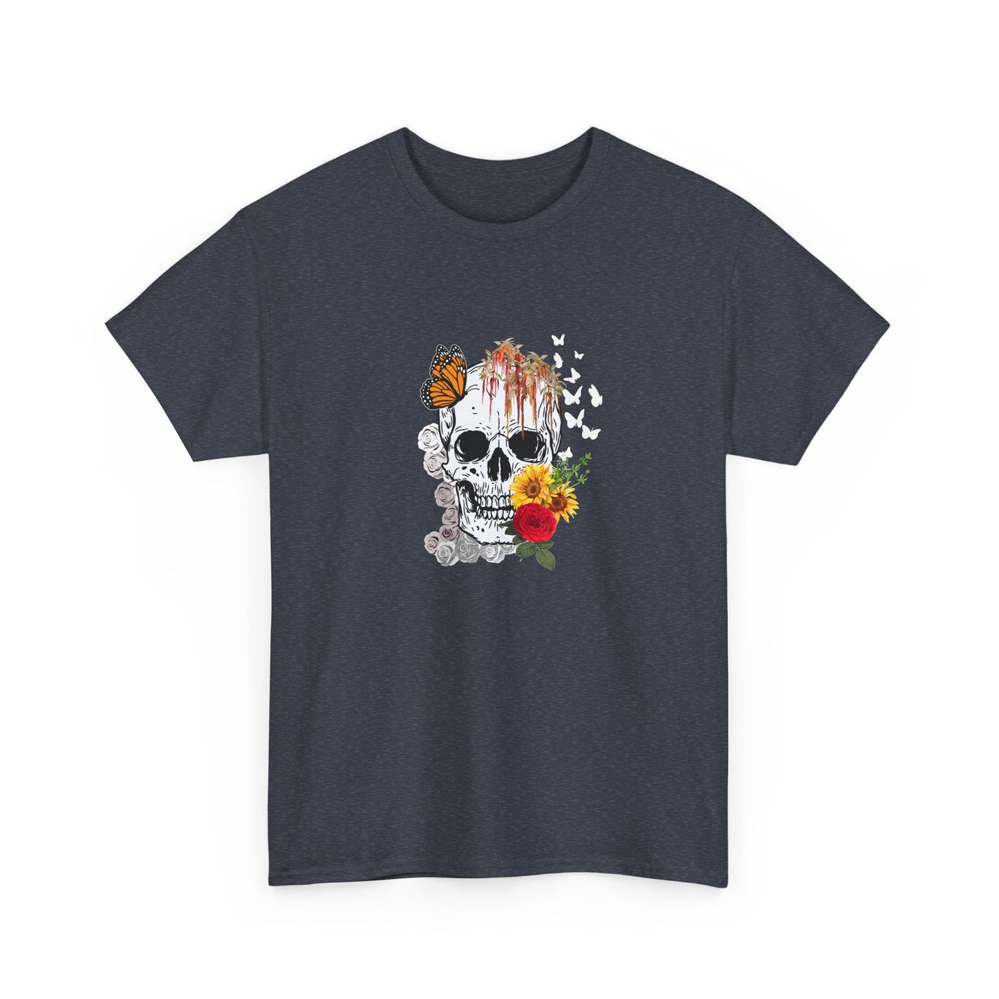 Skull and Flowers Shirt