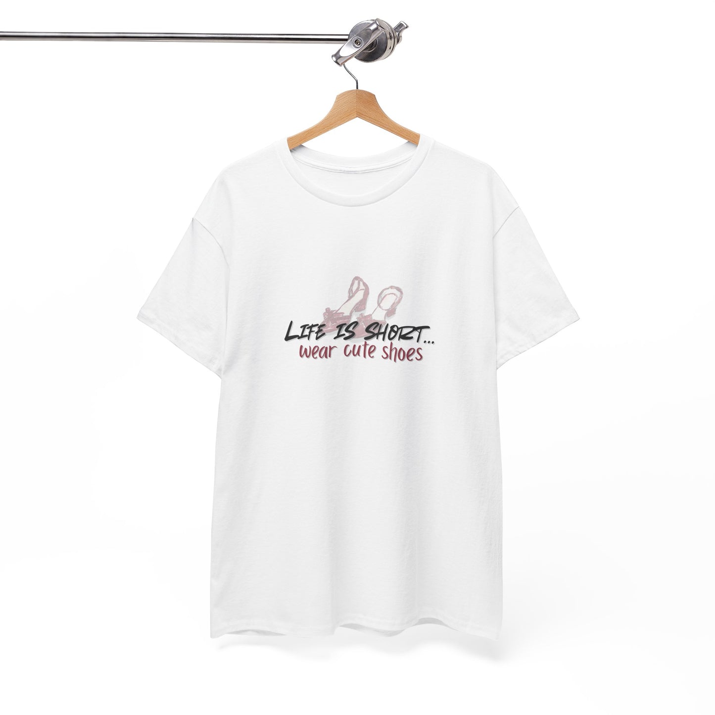 Life is Short Tee, Fun Cotton T-Shirt