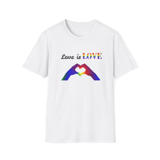 Pride Love is LOVE Unisex Softstyle T-Shirt