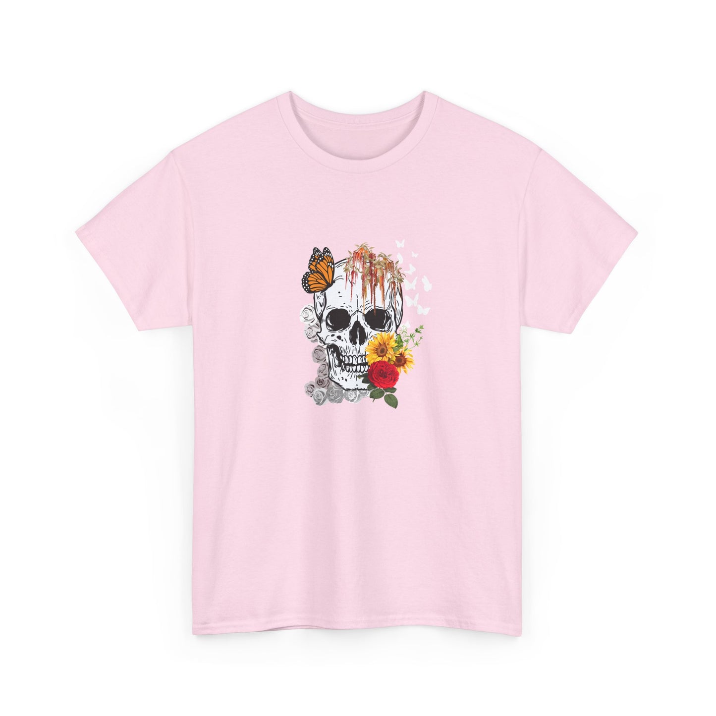 Skull and Flowers Shirt