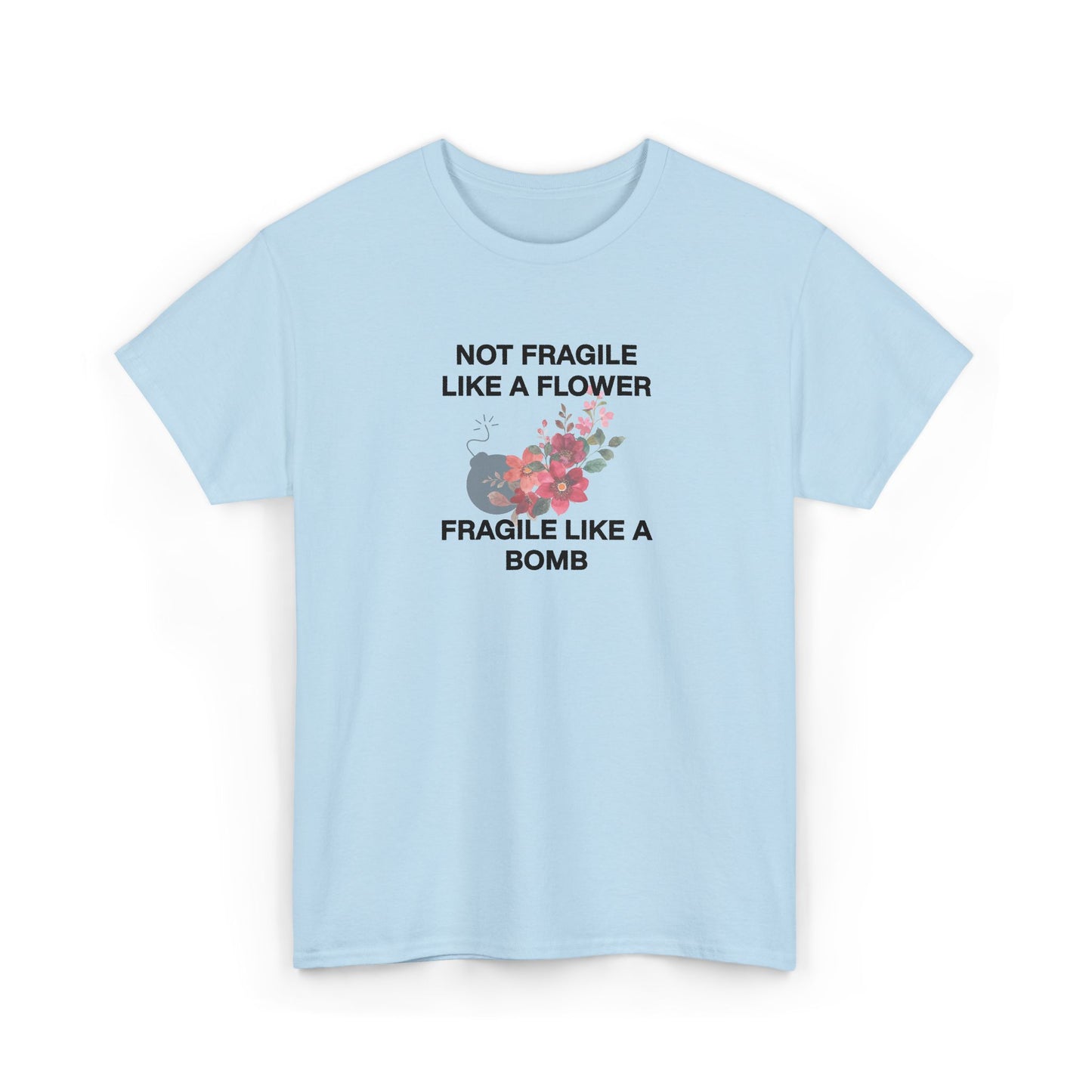 Not Fragile Like a Flower, Fragile Like a Bomb RBG Shirt