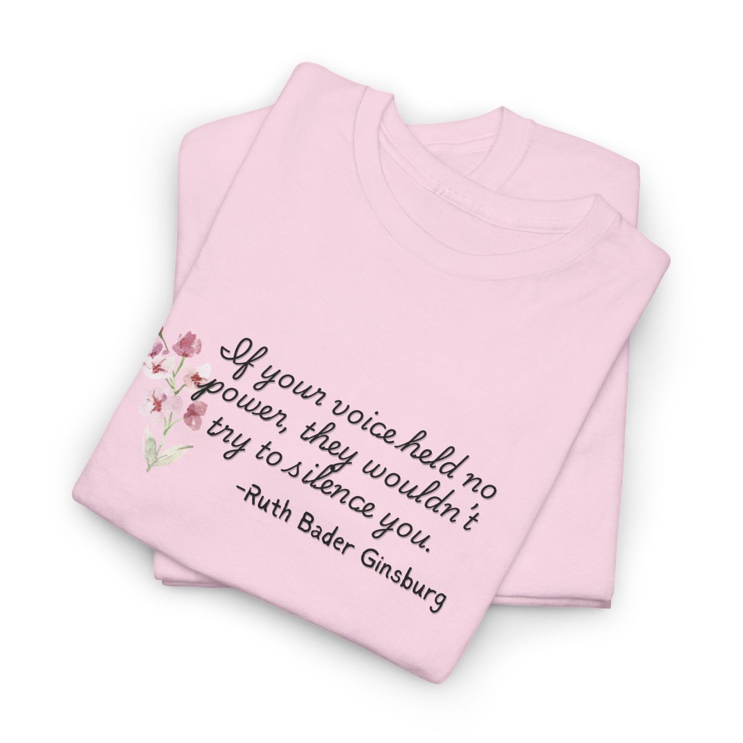 Your Voice has Power Ginsburg Shirt