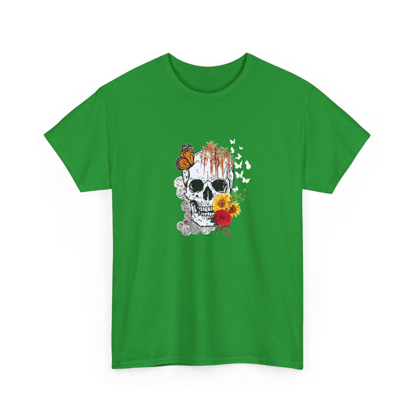 Skull and Flowers Shirt