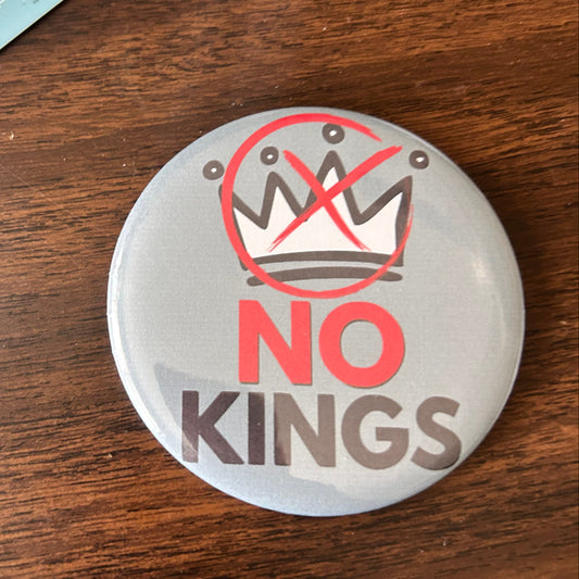 Protest Buttons, No Kings