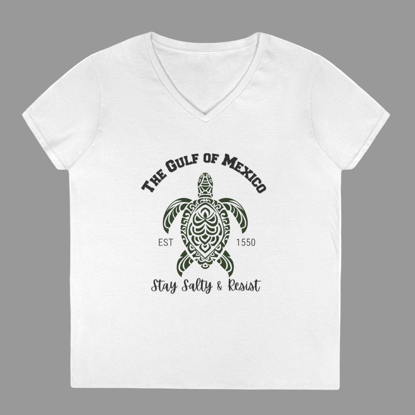 Gulf of Mexico - Ladies V-Neck Tee