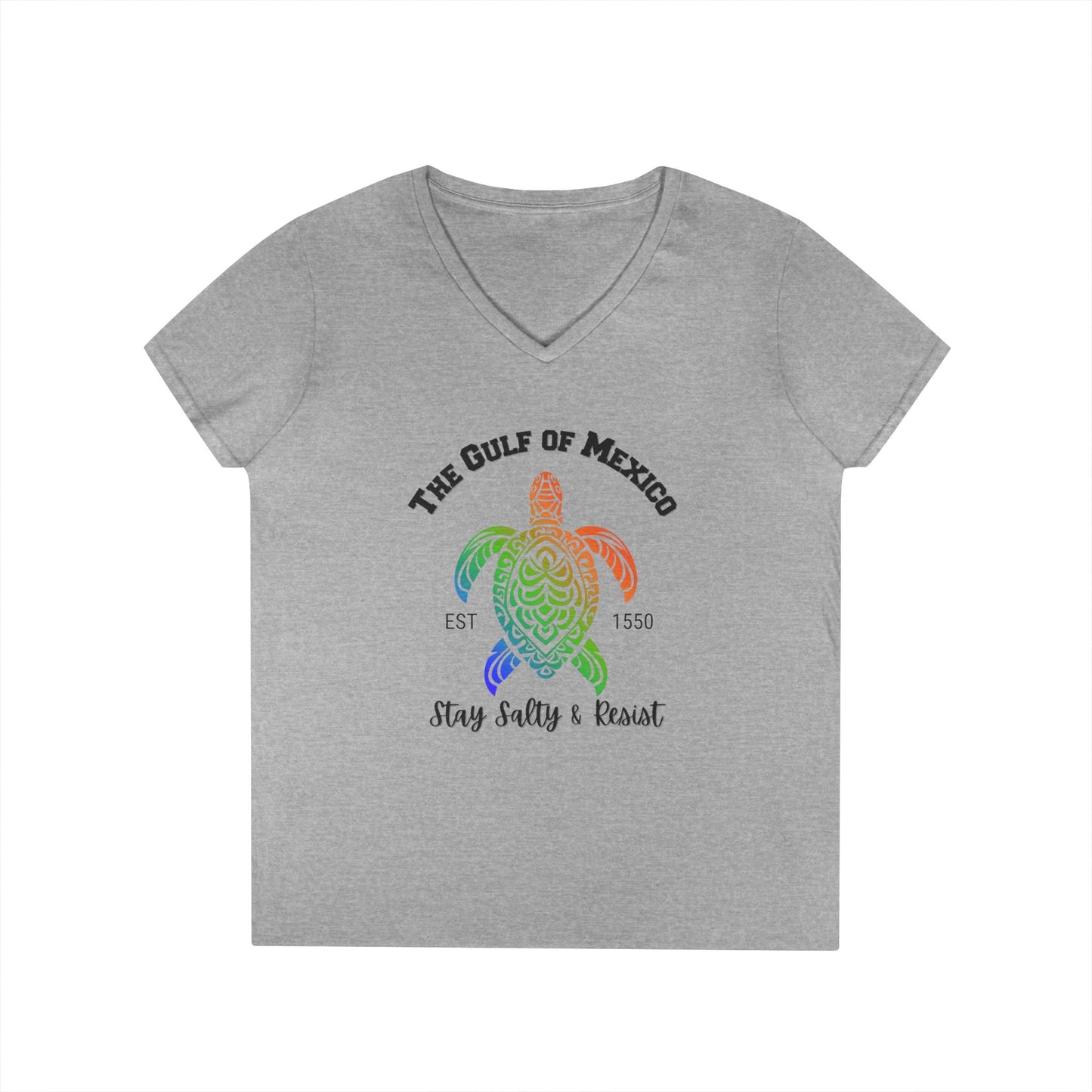 Gulf of Mexico - Ladies V-Neck Tee