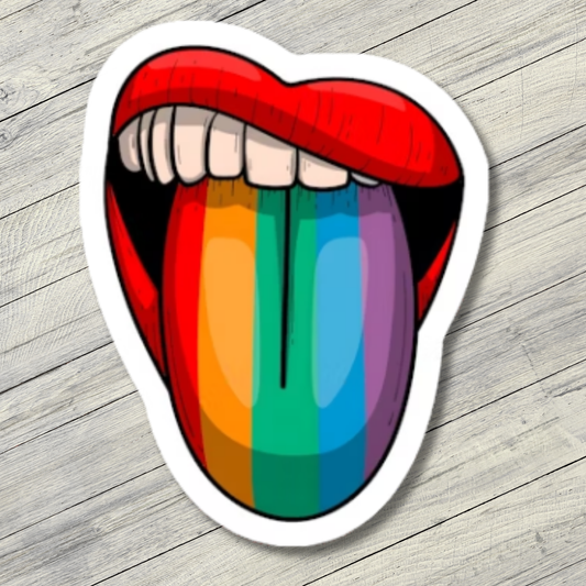 Pride Mouth Sticker