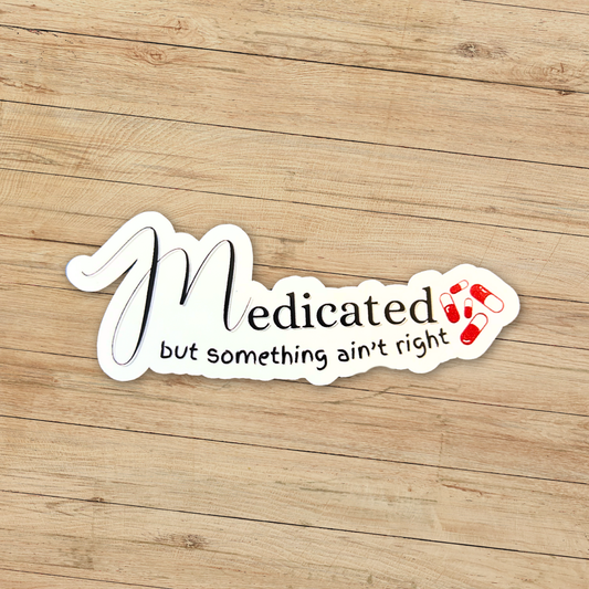 Medicated Sticker