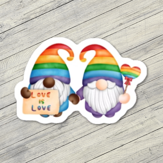 Pride Gnome Sticker