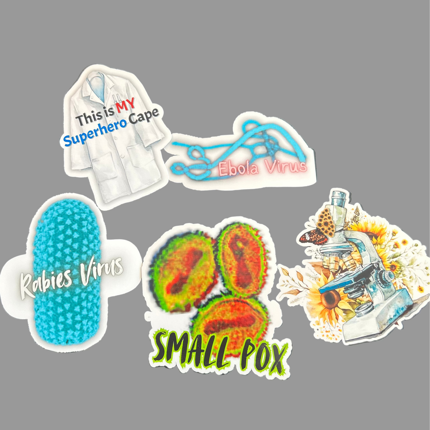 Small Pox Sticker