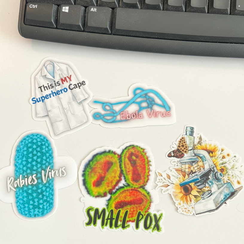 Small Pox Sticker